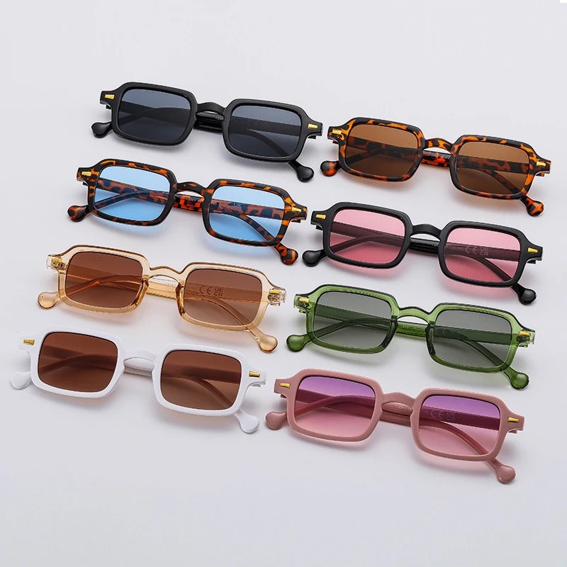 Vintage Fashion Brands - Luxurious Rectangle Sunglasses Women Vintage Brand