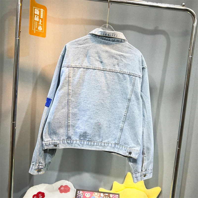 Spring and Autumn New Men's Em - огляд і ціна Patchwork Jean Jacket