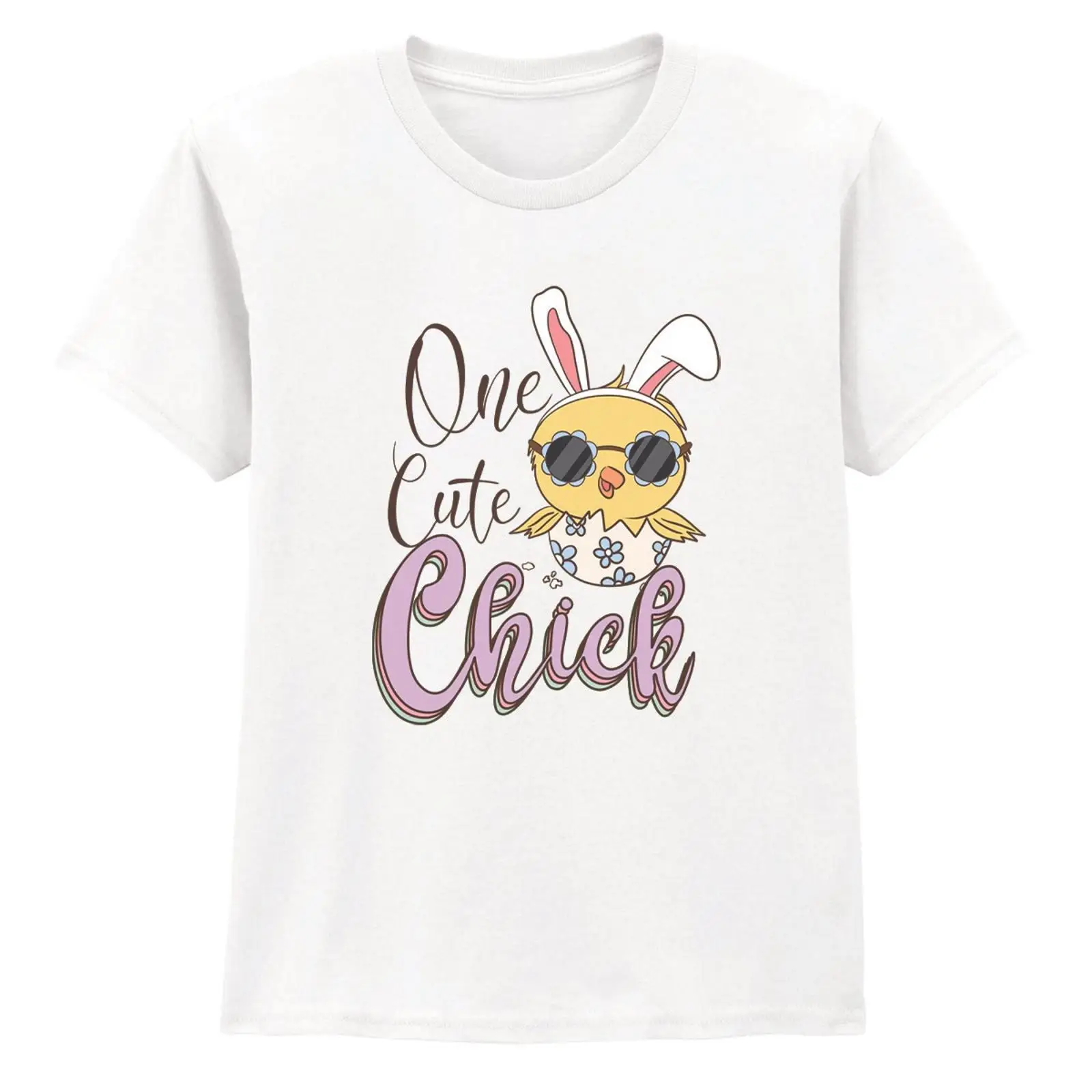 Ein süßes Küken Damen T Shirt  - огляд і ціна Vintage Ken Fashion