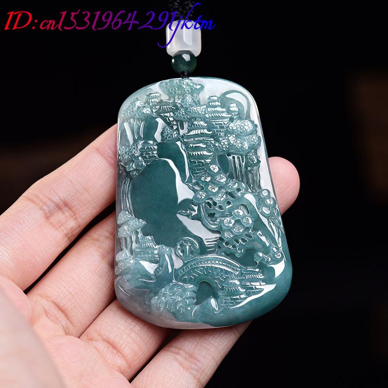 Natural Burmese Jadeite Scener - огляд і ціна Vintage Fashion Women