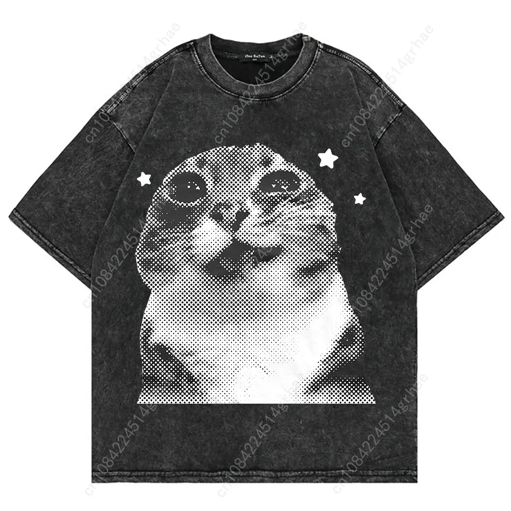 100% Cotton Vintage Washed Y2k - огляд і ціна Vintage Fashion T Shirts