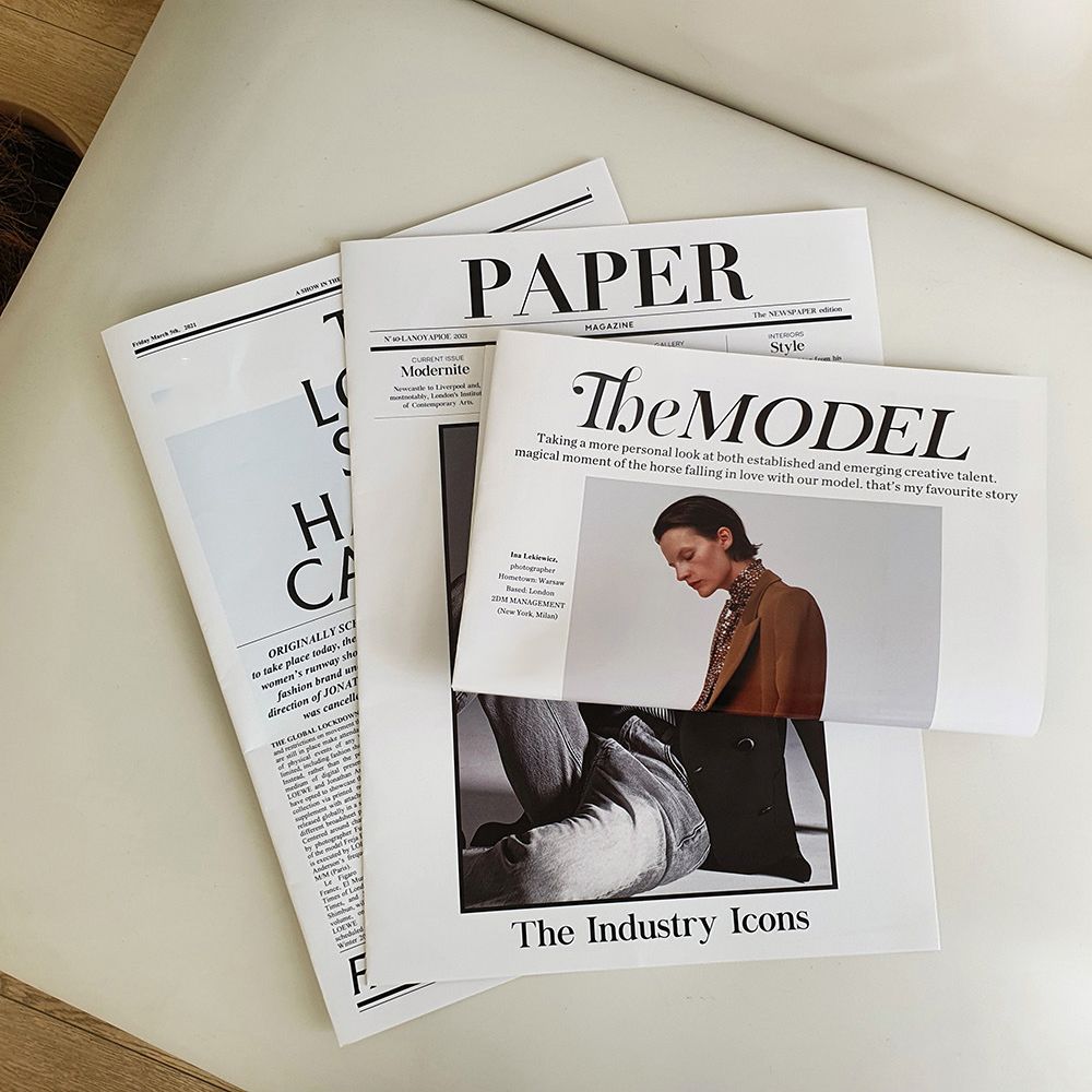 1 Sheet Magazine Style Newspap - огляд і ціна Vintage Fashion Magazine