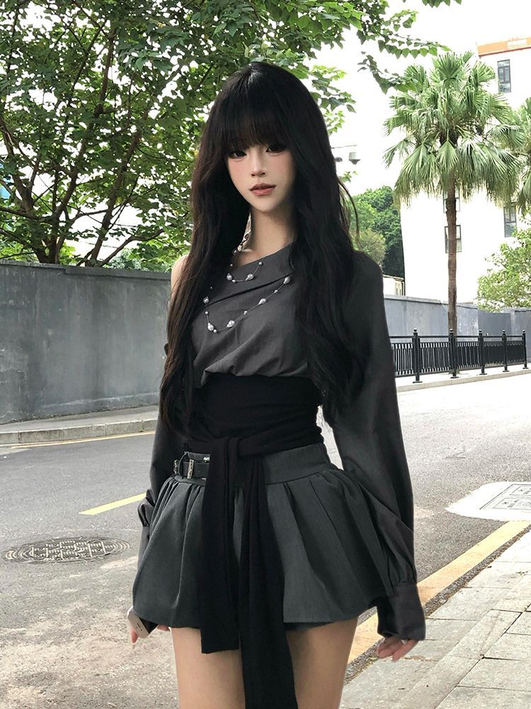 2026 Hot Girl Sexy Gothic Slim - огляд і ціна Vintage Fashion T Shirts