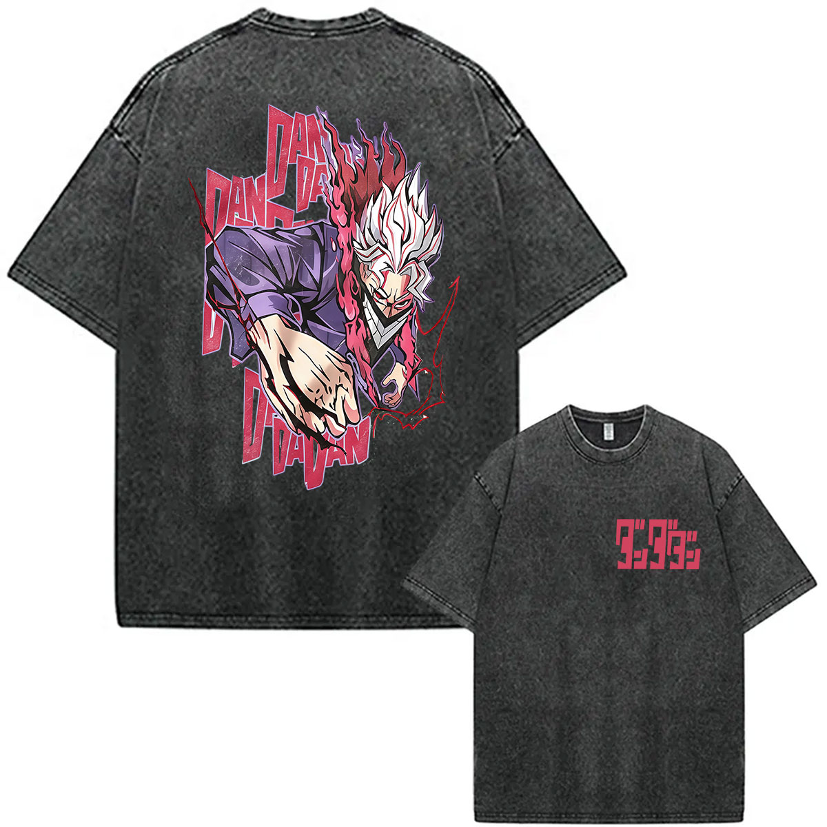 Vintage Washed Anime Dandadan  - огляд і ціна Vintage Ken Fashion