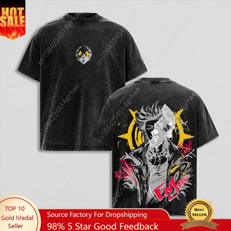 Gachiakuta Vintage Anime Washe - огляд і ціна Vintage Fashion T Shirts