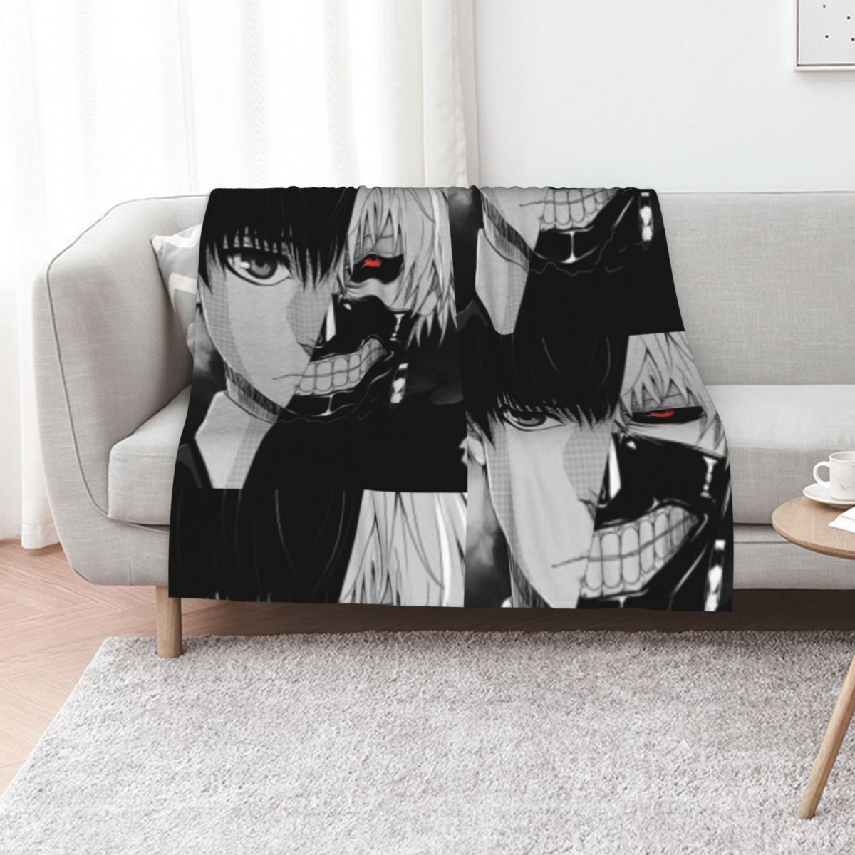 Ken Kaneki Throw Blanket Plaid - огляд і ціна Vintage Ken Fashion