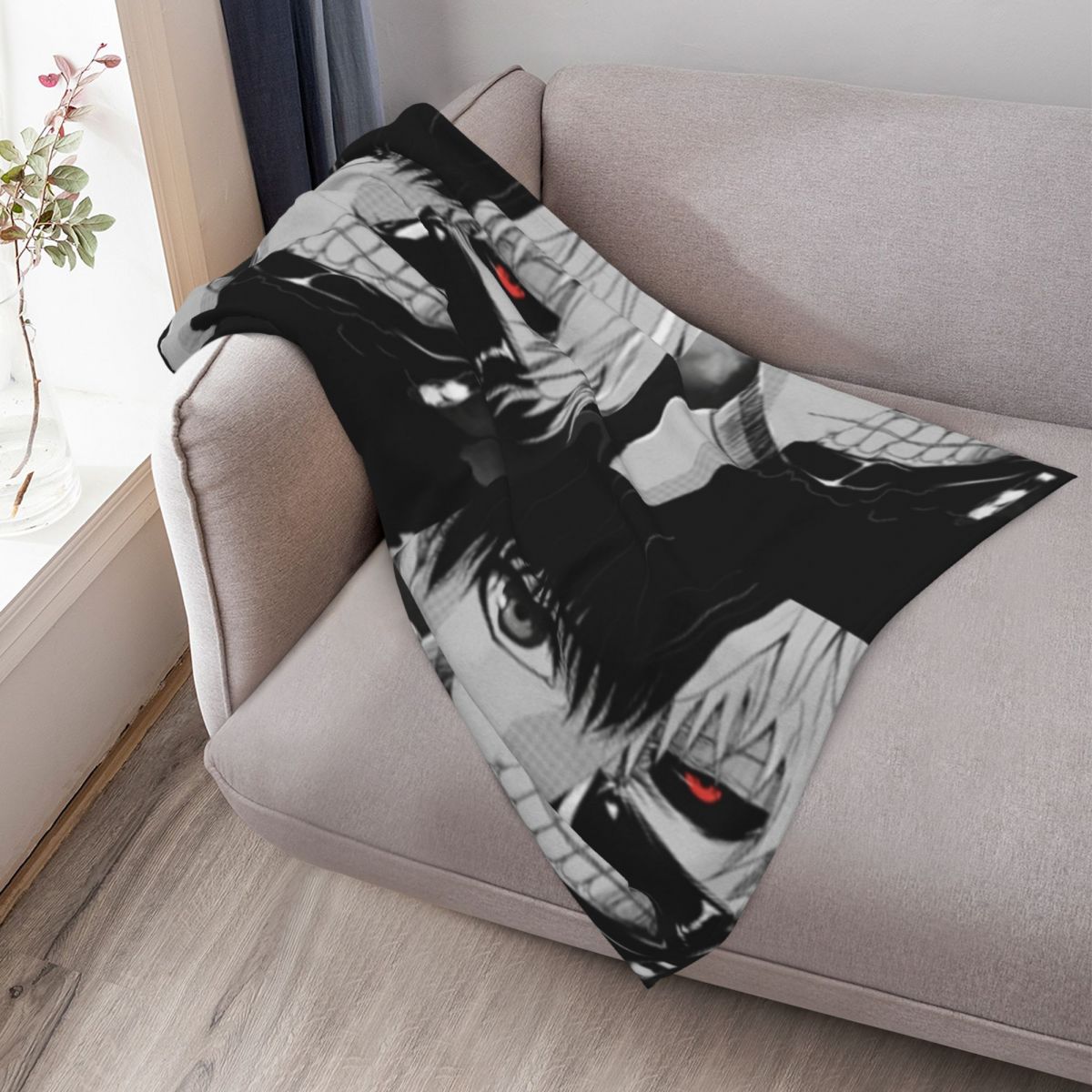 Ken Kaneki Throw Blanket Plaid - огляд і ціна Vintage Ken Fashion