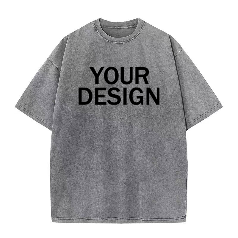 Unisex Cotton Wash T-Shirt Vin - огляд і ціна Vintage Fashion T Shirts