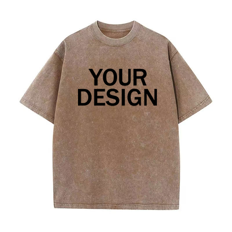 Unisex Cotton Wash T-Shirt Vin - огляд і ціна Vintage Fashion T Shirts