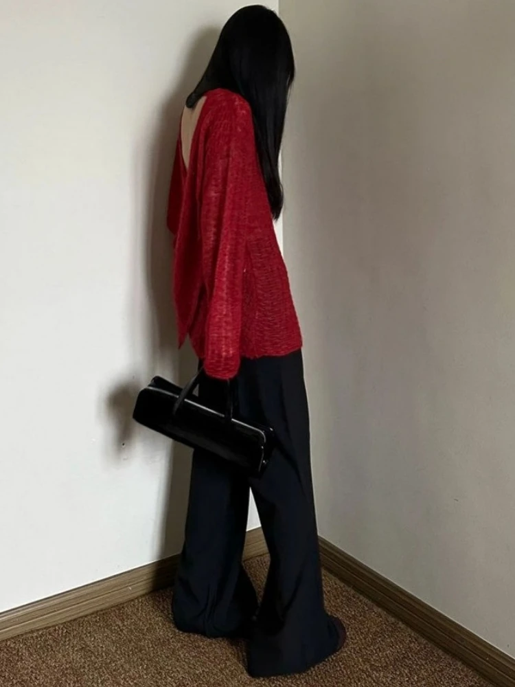 Y2K See-Through Knitted Women' - огляд і ціна Vintage Fashion T Shirts